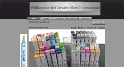Desktop Screenshot of creativemark.eu