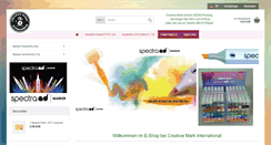 Desktop Screenshot of creativemark.de